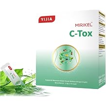 CHNLML C-Tox Natural Supplement 6-Strain Probiotics + Tropical Fruit Enzymes Support Regularity, Gut Flora, and Healthy Digestion 14 SachetsPack of 1, C-TOX
