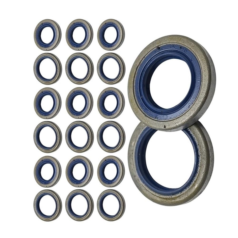 Juego de Sellos de Aceite de 10 Uds Aptos for Motosierra 362 365 371XP 371K 372XP 375K OEM 503260301 505275719