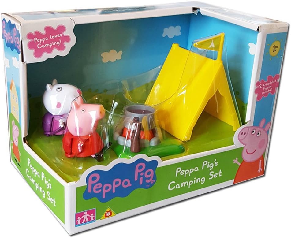 Peppa Pig Camping Set With 2 Figures