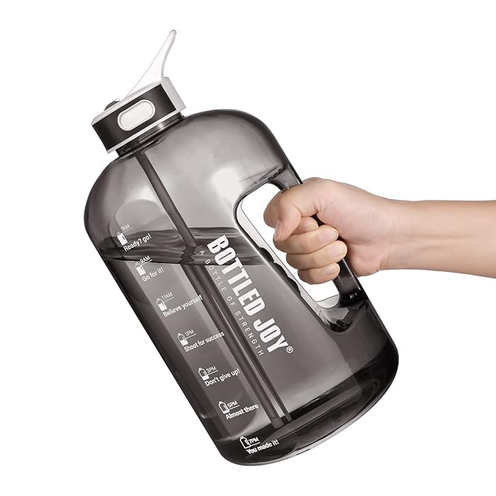 Buy Water Bottle, 2.5 Litre Water Bottle with Straw and Handle BPAFree