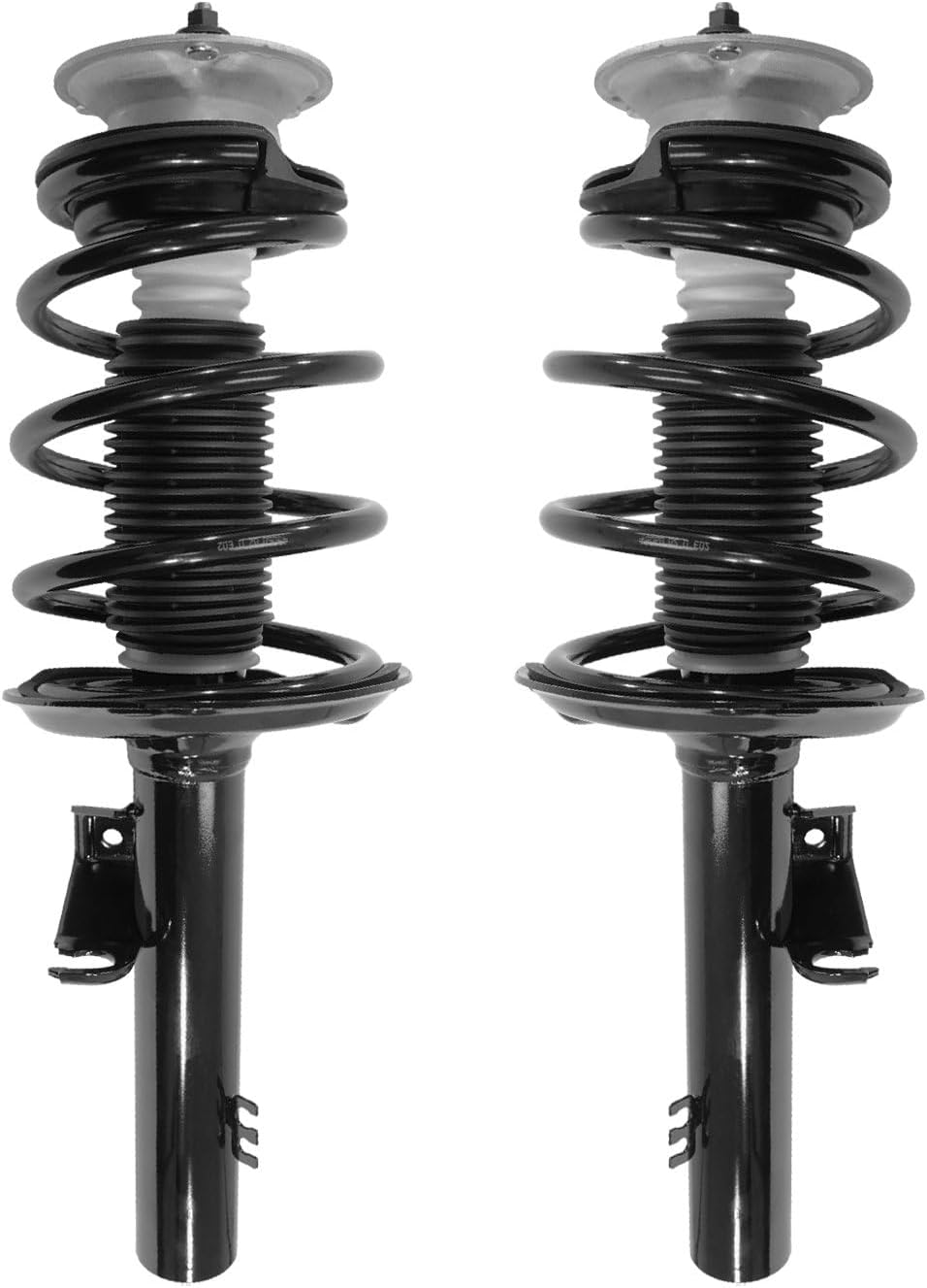 COMPLETESTRUTS - Front Quick Complete Strut Assemblies with Coil Springs Replacement for 2004-2010 BMW X3 - Set of 2