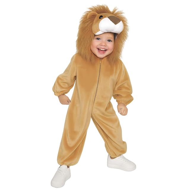 Seruna F57 Tamaño 18-24 Meses Traje León para bebés y niños pequeños, cómodo de Llevar en la Ropa Normal