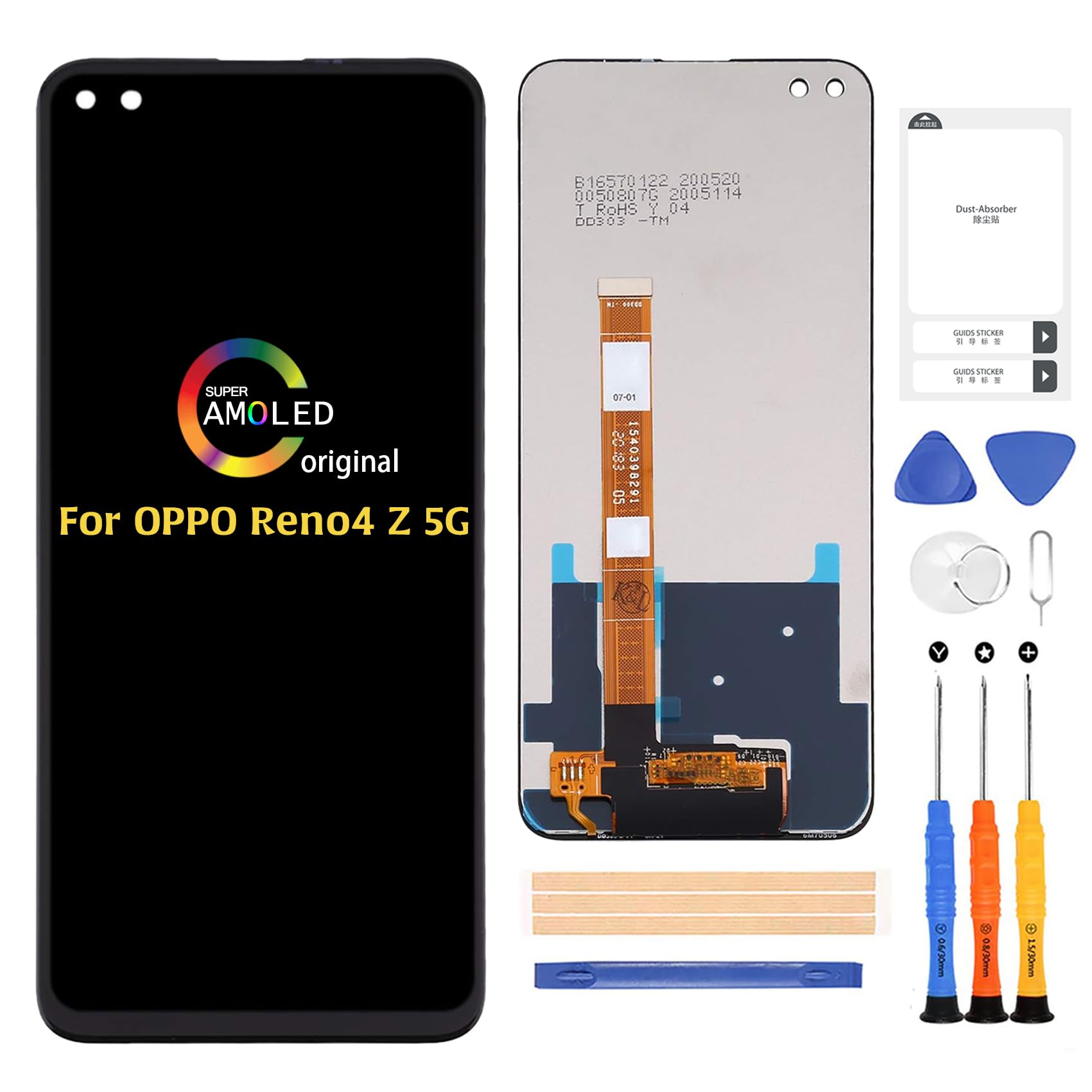 Para Oppo Reno4 Z 5G Reemplazo De Pantalla Para Oppo Reno4 Z