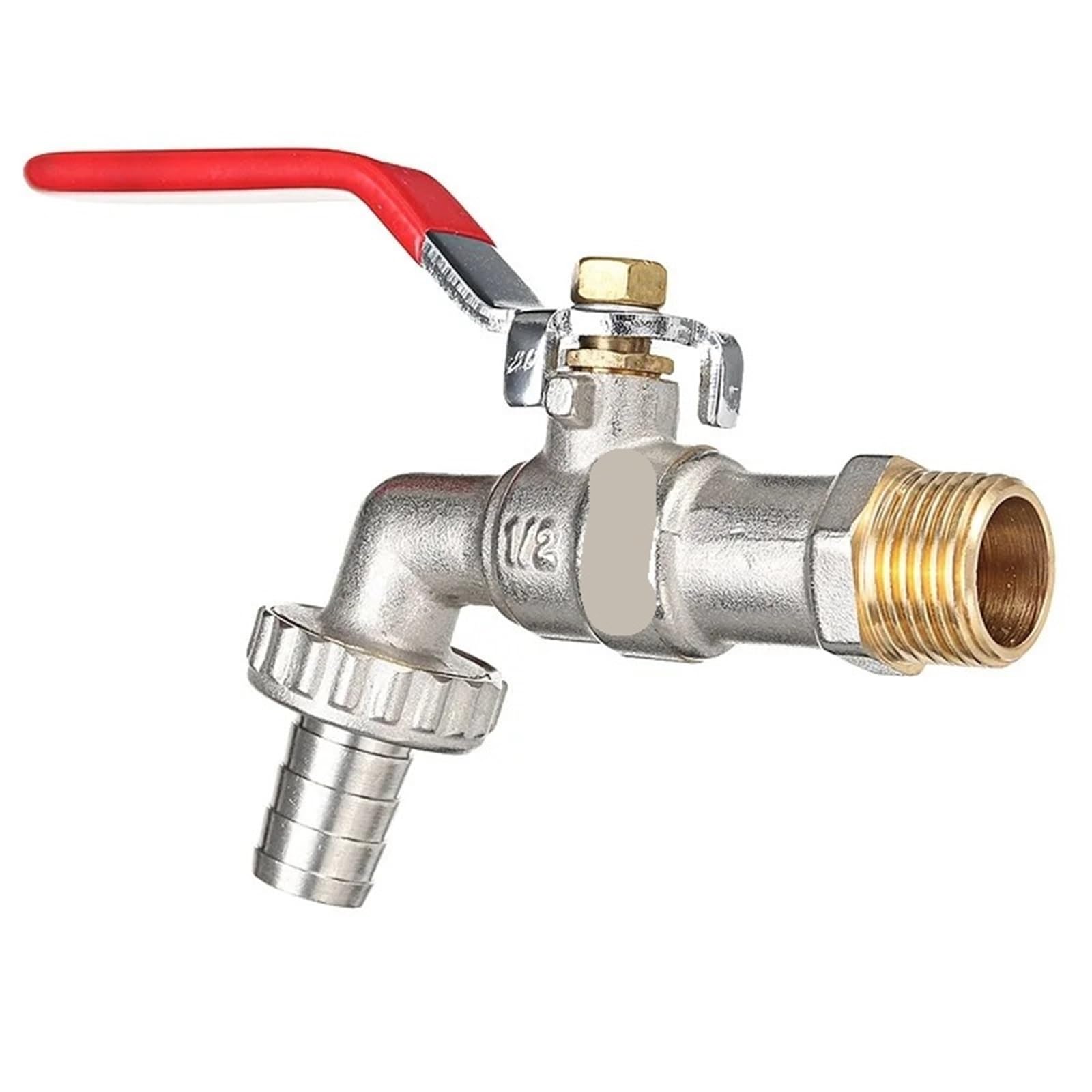 Outside Tap Garden Tap Faucet Turn Off/On 1/2 Inch Lever Home Water Supply Manual Long Handle
