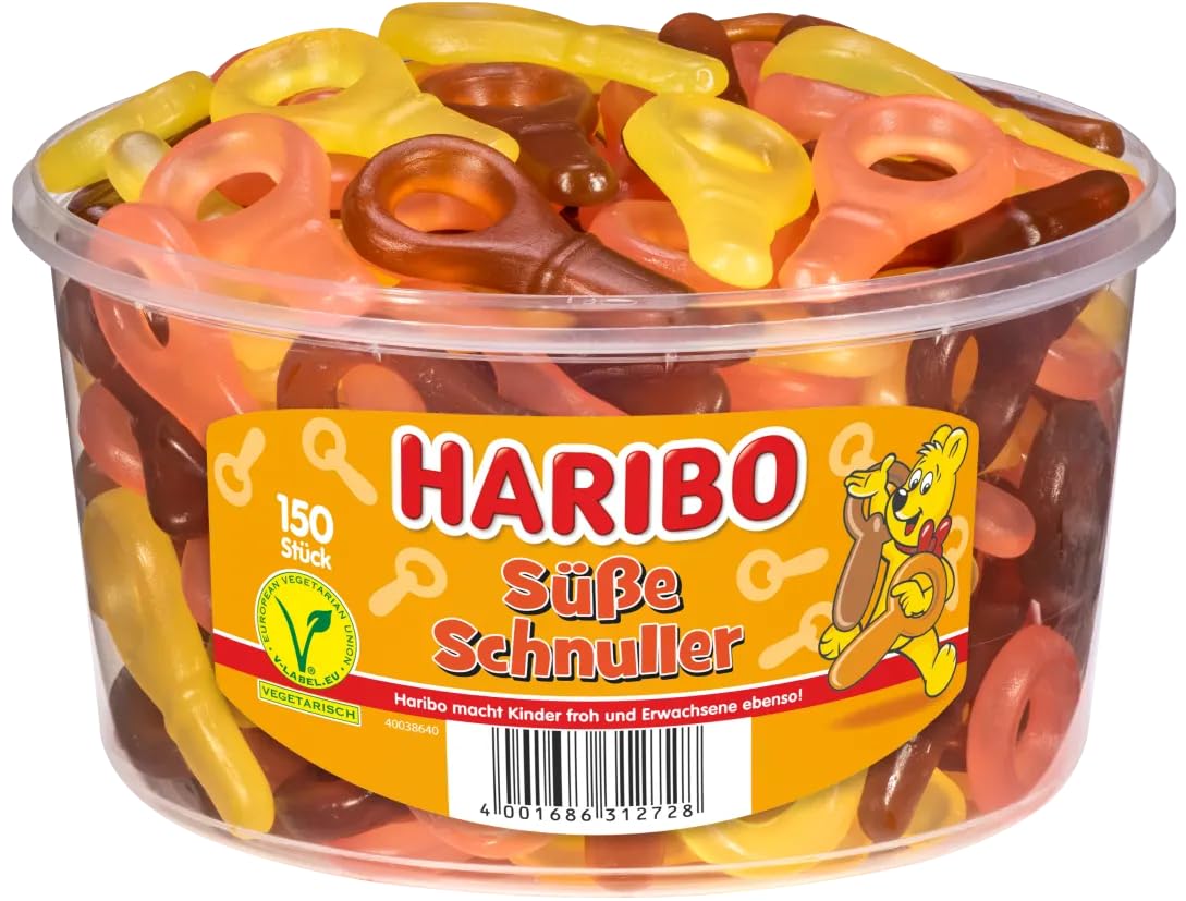 Haribo - Süße Schnuller - 6x 150-er