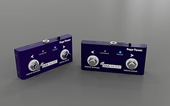 Amazon | GIMI カラーページターナー 楽譜をめくるフットペダル ループ