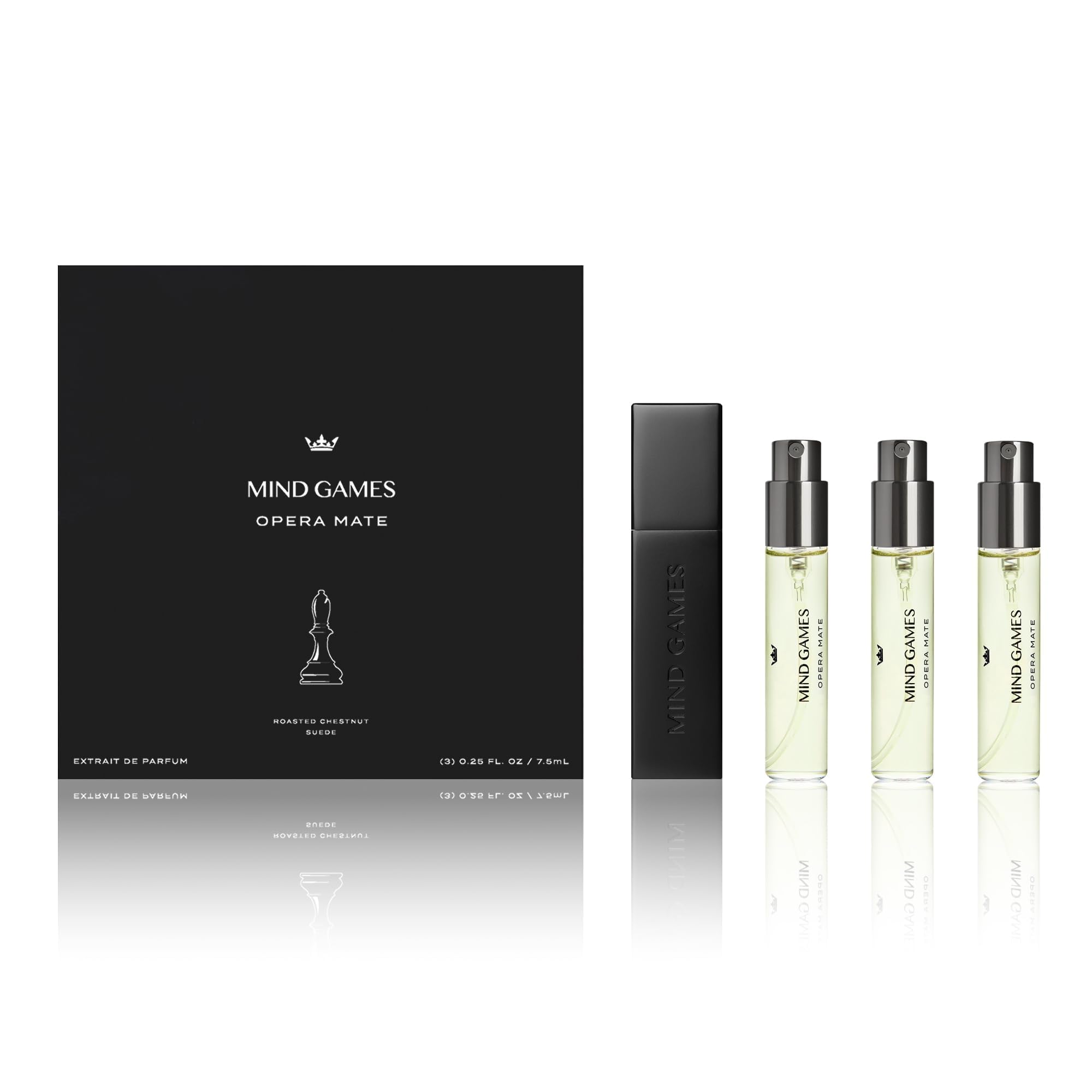 Amazon.com : MIND GAMES Opera Mate Travel Trio Gift Set : Beauty
