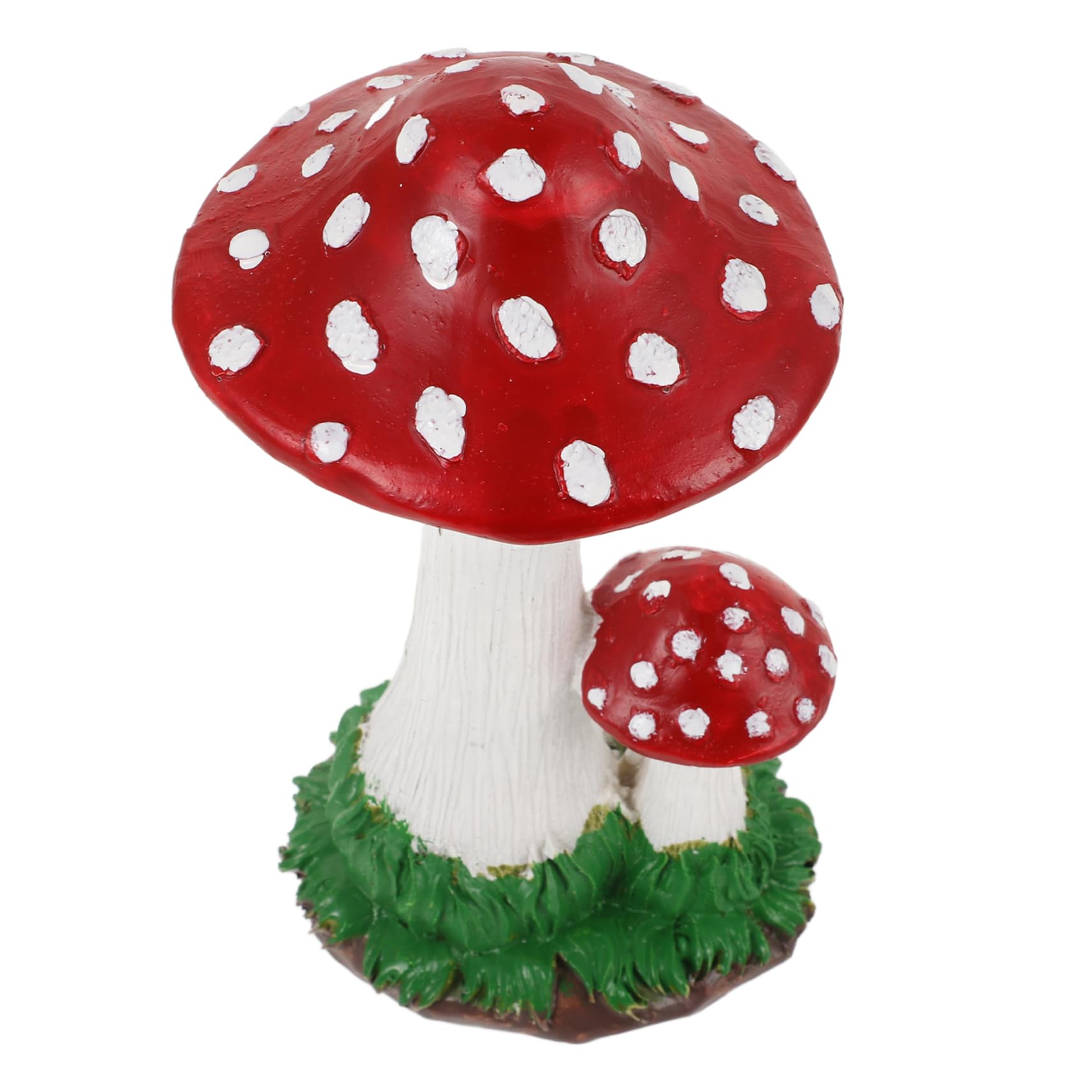 STOBOK 4stücke Mushroom Ornament Gartenfigur Aus Resin Dekorative Pilzstatue Für Außenbereich Für Garten Und Landschaftsgestaltung Niedliche Gartendekoration Für Sammler