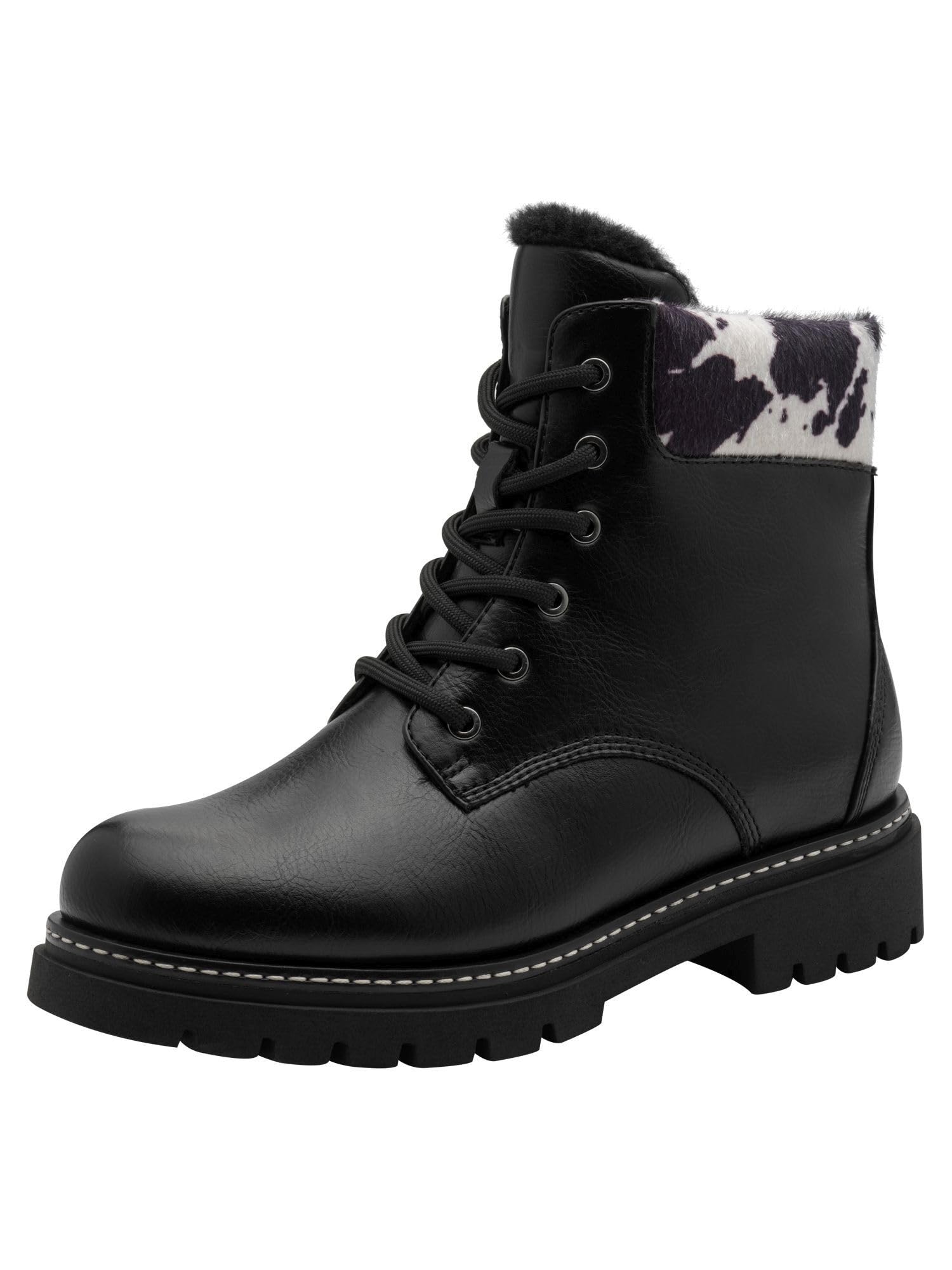 MARCO TOZZI Women's Mode-Stiefel 2-26299-45 Fashion Boot, Black (Black Comb), 6.5 UK