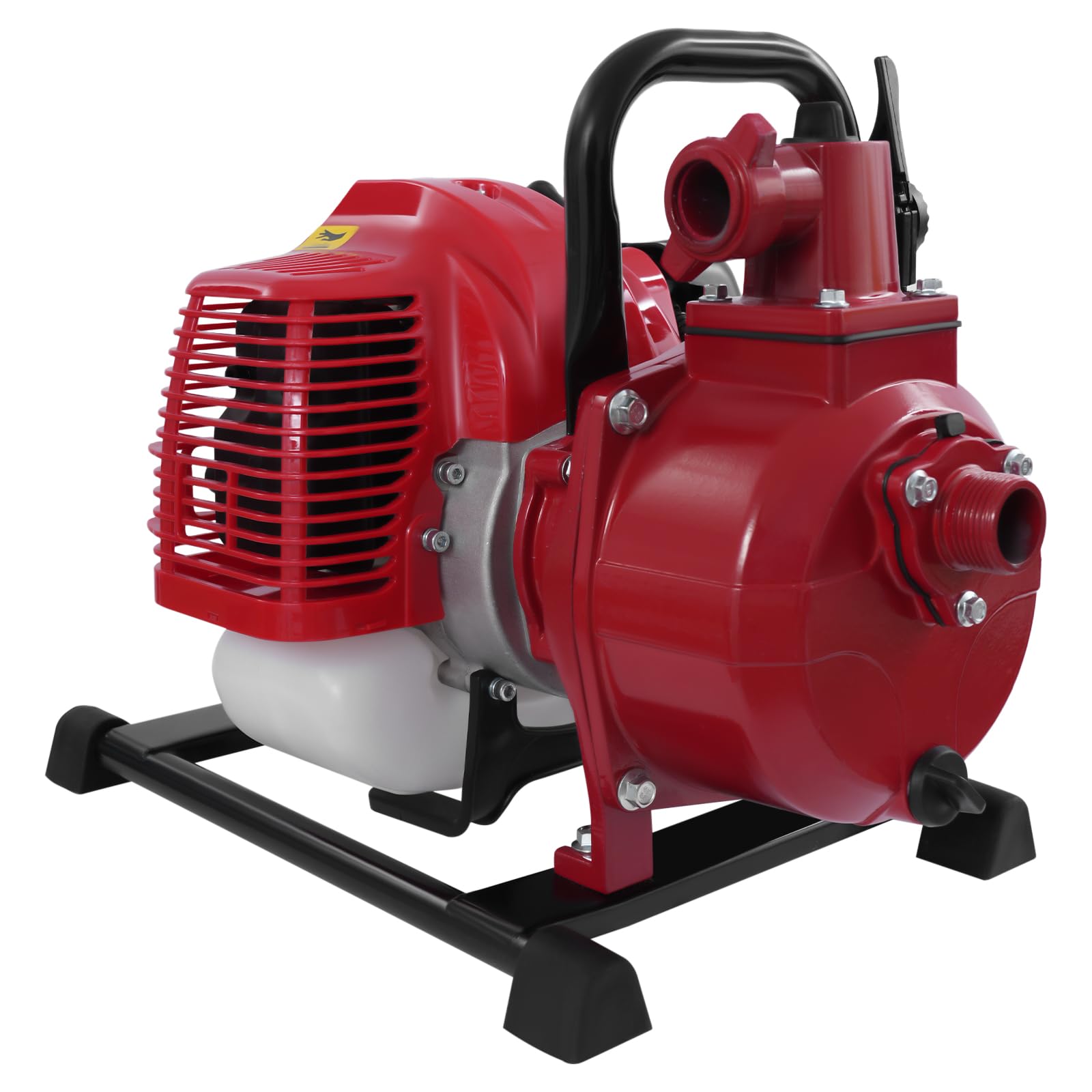 Pompa Acqua A Benzina A 2 Tempi Motore Da Giardino Pompa Benzina Pompa Motore Irrigazione Campeggio Benzina Trasferimento Acqua Pompa Ad Alta Pressione 43CC 1,7 CV