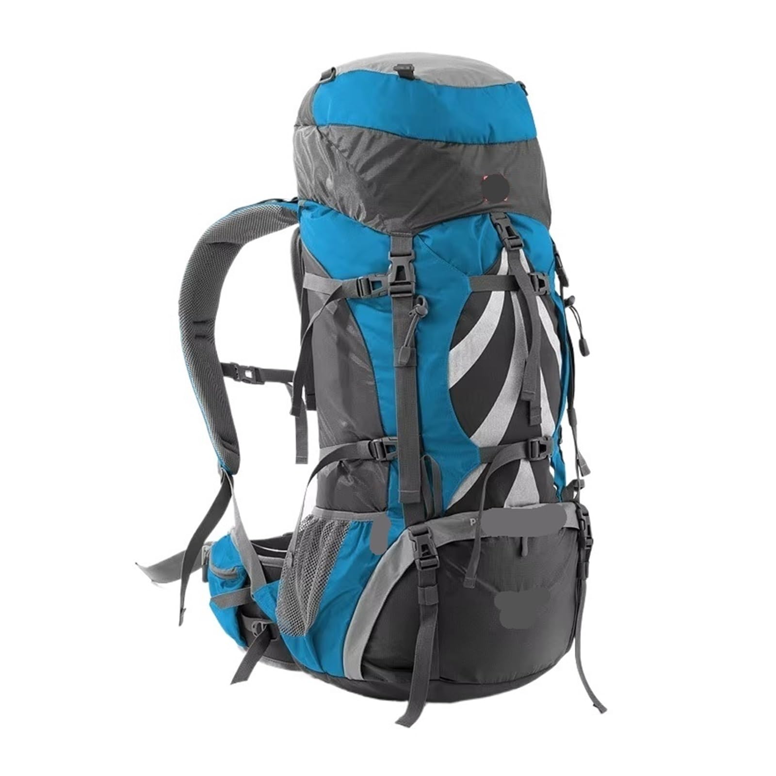 70L + 5L Wasserdichter Wander- und Bergsteigerrucksack(Blue)