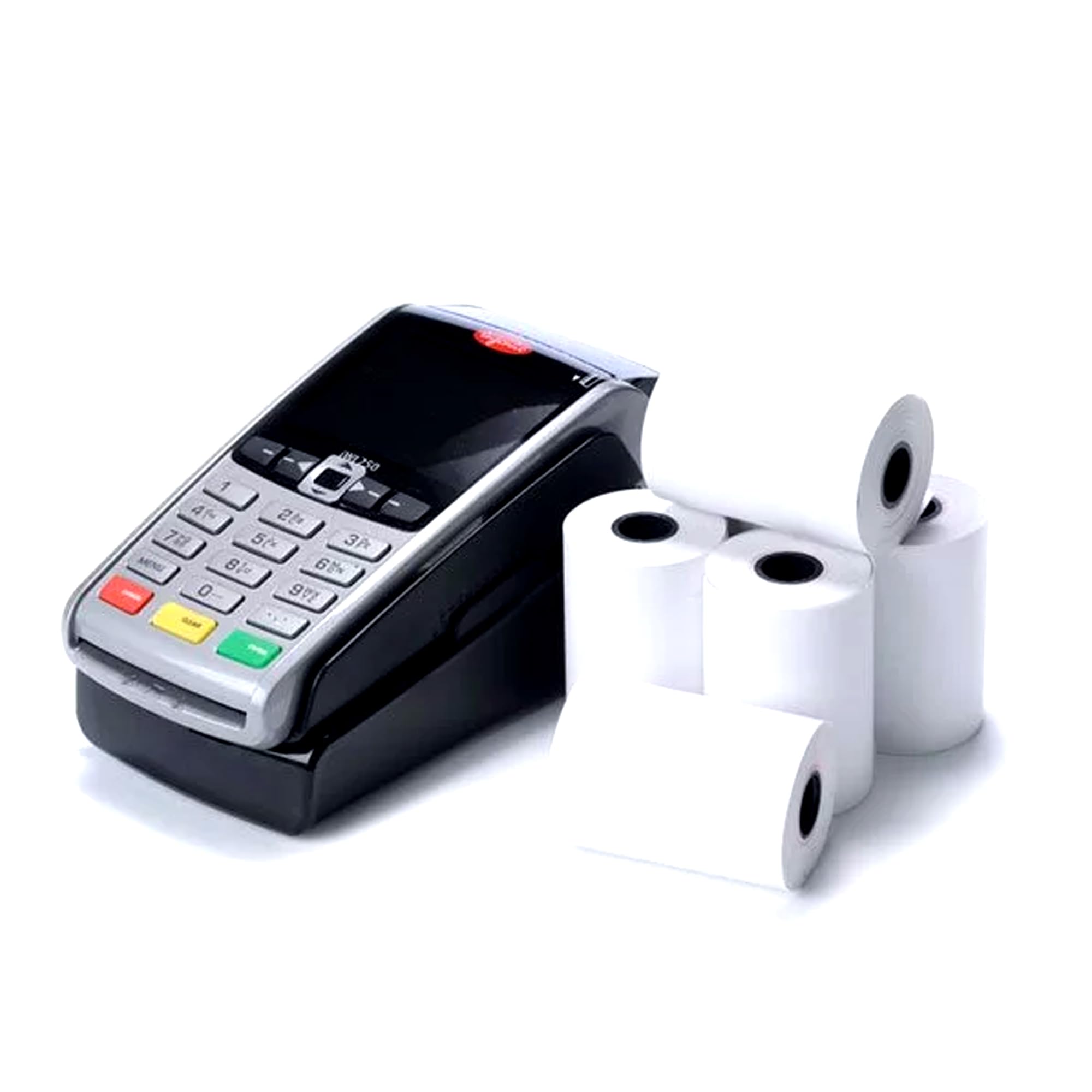 Zunnic 57x40 mm Eco-Friendly Thermal Paper Rolls, Clear Print for POS ATM Machines, 20-Pack | Compatible with Emirates NBD, FAB POS, Nol Card Machines, EFTPOS, and Credit Card Machines