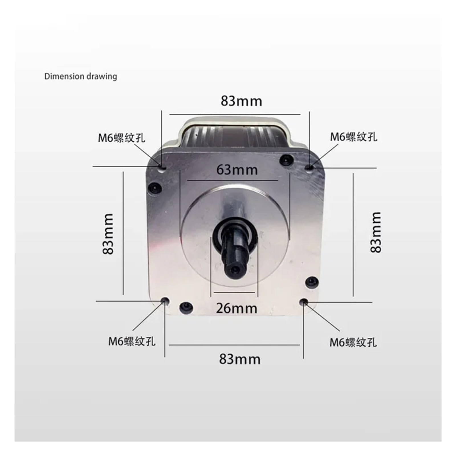 550w/750w/1100w bezszczotkowy silnik serwo pokrętło regulacji prędkości szlifierka taśmowa maszyny do obróbki drewna piła listowa tokarka Wszechstronne zastosowanie(550w)
