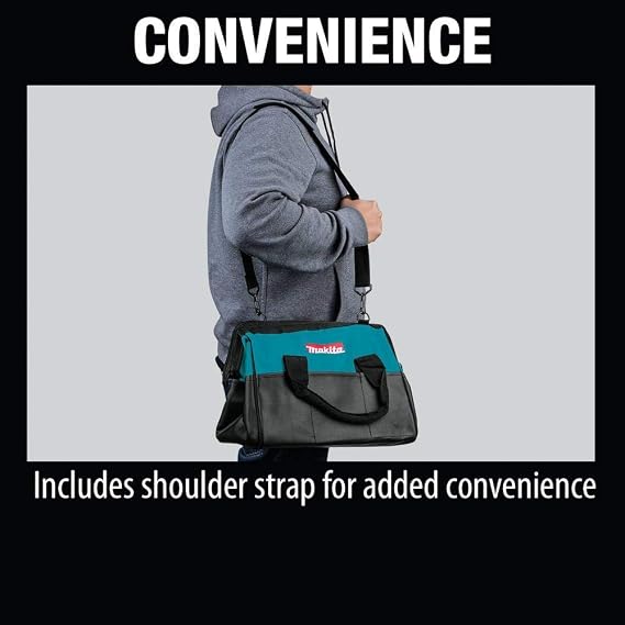 Makita Heavy-Duty 14 Contractor Tool Bag