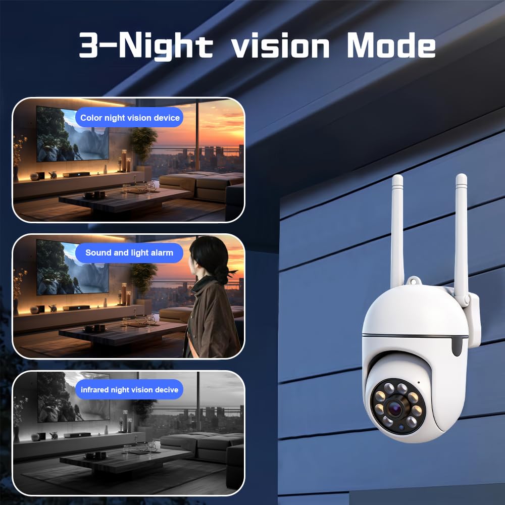 Amazon.com : AI Home Security Camera,2.4GHz Wireless WiFi,Indoor