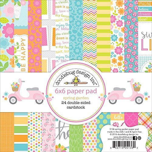 Doodlebug Designs Spring Garden 6x6 Paper Pack by Spring Garden