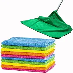 10 Unidades Super Panos de Chão Grandes em Microfibra 70x50 Pano de Limpesa Com ALta Absorvição