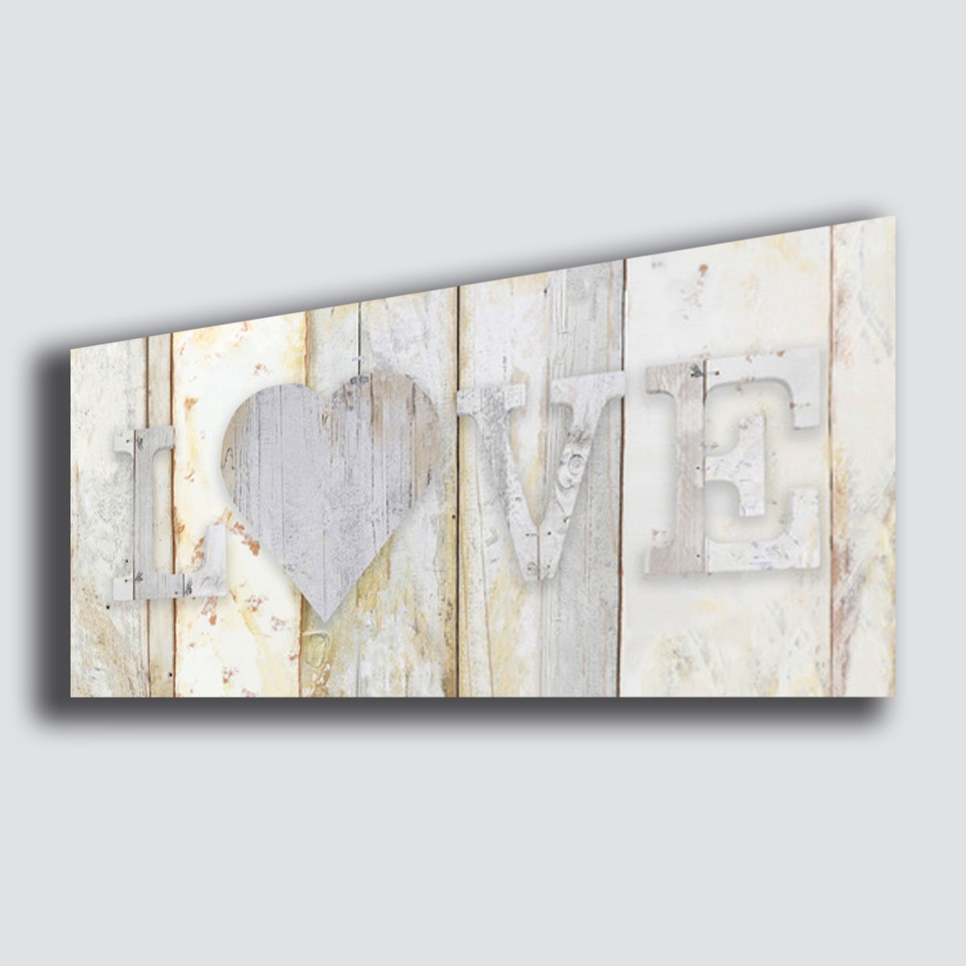 Quadro Albero Della Vita Sacra Famiglia - Argento 100x50cm, Made In Italy - Foto 4