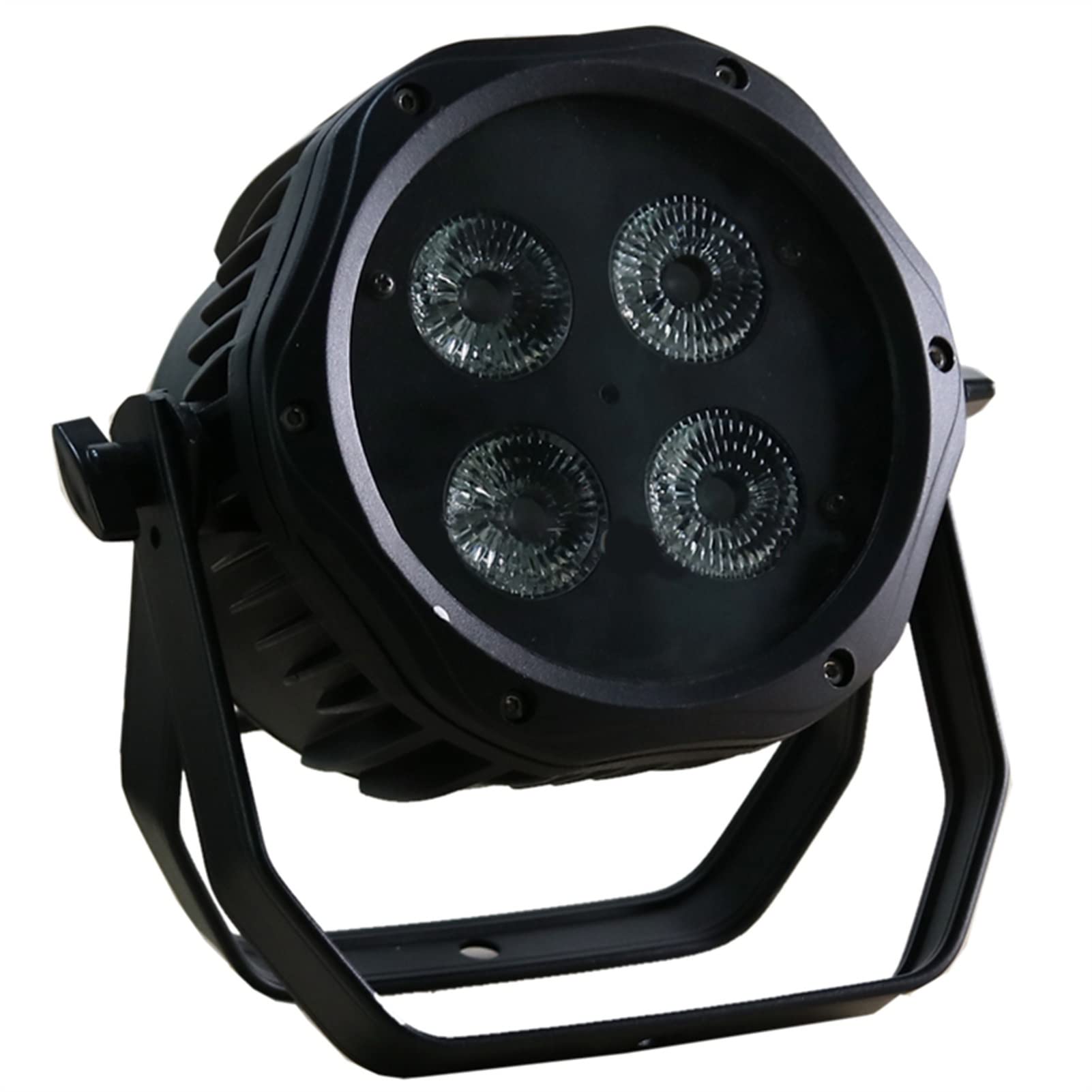 DJ-Licht für Partys, Outdoor Waterproof 4x18W 6in1 Tianxin Lamp Led Par Light IP65 Stage Light Led Par 64 Wedding Show Light(US plug)