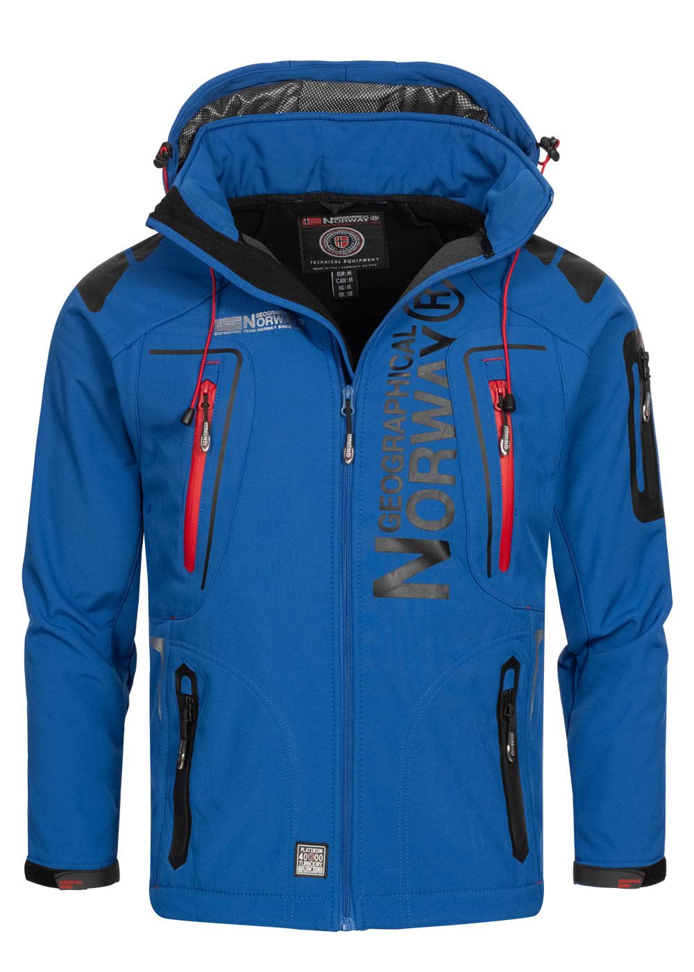 Lichtgewicht Winterjas Geographical Norway Techno Softshell Herenjas Met Capuchon, Waterdicht, Voor Heren, Tactisch Windjack Voor Buiten, Wandelen, Skiën, Herfst, Winter, Lente, 0, M Jachtjas Tactisch