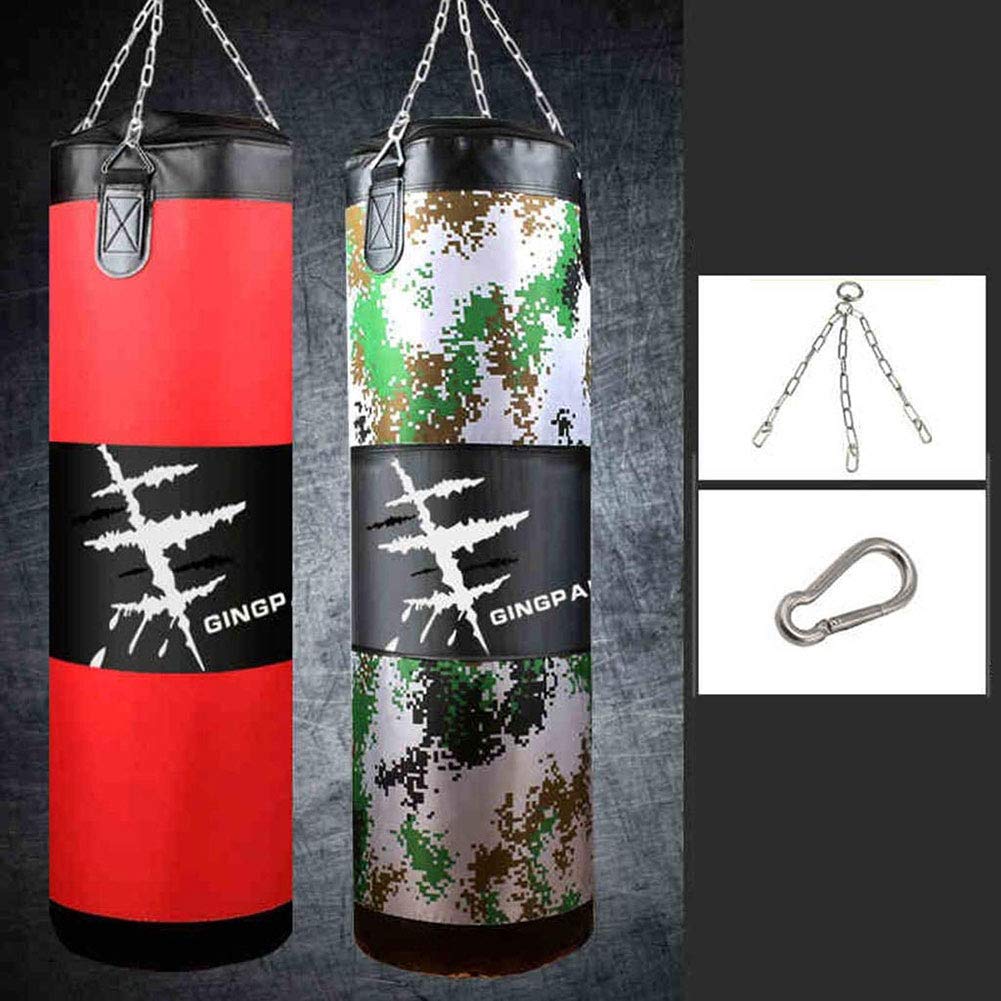 AIZYR Tela di Oxford Sacchi di Sabbia con Catena E Fibbia di Sicurezza, Non Riempito Casa Sacco da Boxe da Boxe Equipaggiamento da Palestra, per Allenamento MMA/Kick Boxing/Arti Marziali