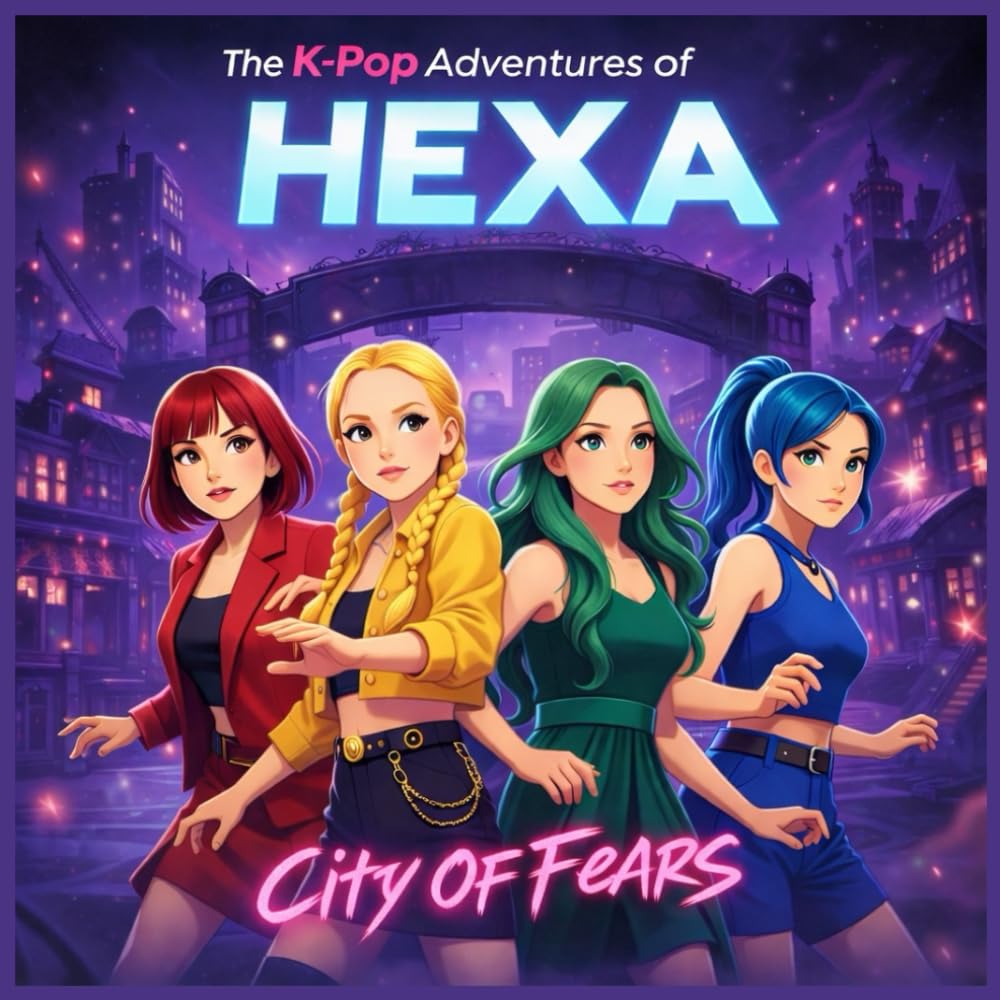 The K-Pop Adventures of HEXA: City of Fears: A K-Pop Superhero Graphic Novel