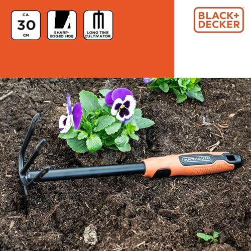 Azadilla doble BLACK+DECKER 30 cm con mango ergonómico miniatura 6