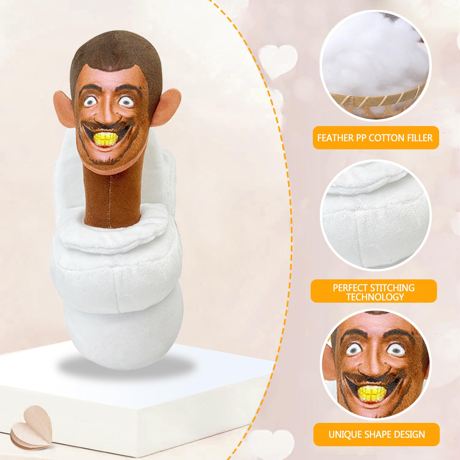 スキビティトイレ　ぬいぐるみ 8体セット Amazon.co.jp: VTEERY(みさ) スキビディ トイレ ぬいぐるみ カメラマン