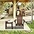 Outvita Wood Adirondack Chair, Folding Wooden Lounge Seating, All Weather Outdoor Furniture Chair with Armrest for Garden Fire Pit Yard Beach, 350 LB Support - Carbonized
