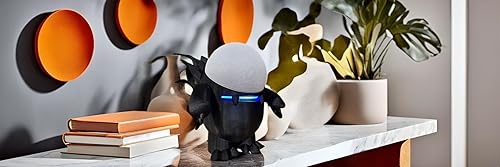 Miniatura 7 de Splin Soporte de mesa compatible con Amazon Alexa Smart Speaker Echo Dot (4ª y 5ª generación) y Apple HomePod Mini, estilo Echosaurus (negro)