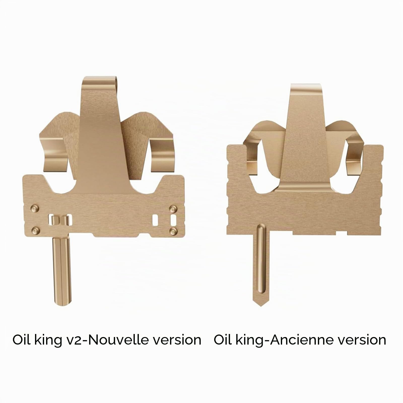kutethy Gateron Oil King Commutateurs linéaires 5 Broches pré-lubrifiés pour Clavier mécanique (108 PCS, Oil King)