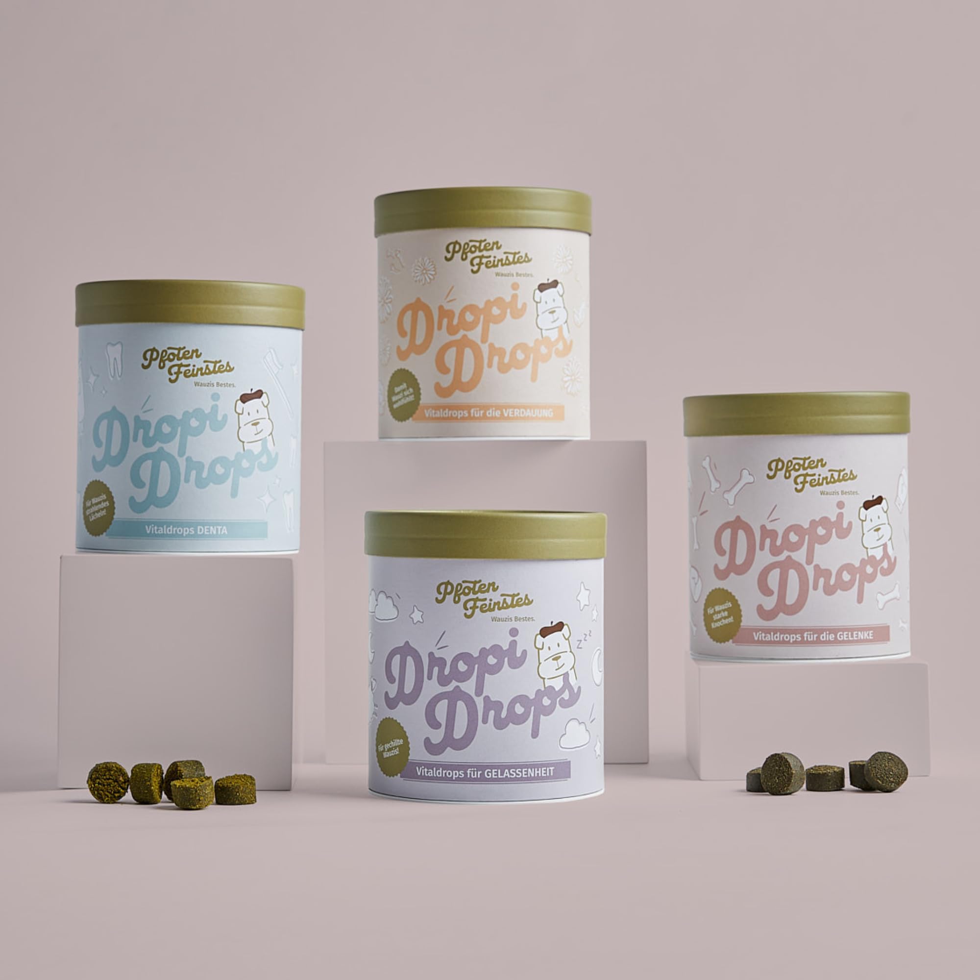 Vitaldrops pour chiens - Denta - Complément alimentaire pour dents et haleine fraîche