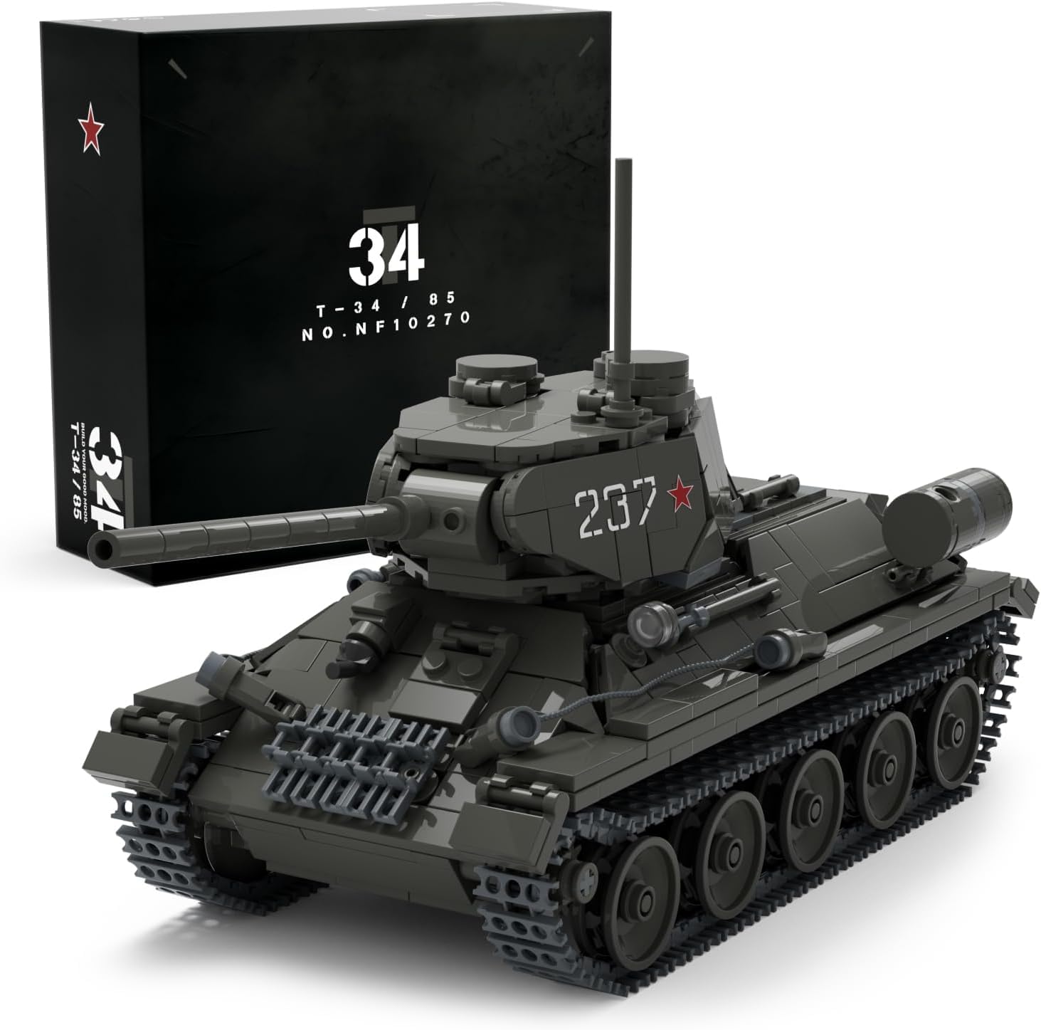 コンバットバギー 基本機械セット T34/85・タイガーI Amazon.co.jp: Nifeliz T34/85 戦車ブロック 大人向けミリタリーモデル