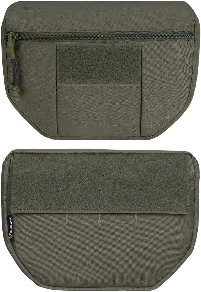 IDOGEAR Tactical Dump Pouch for JPC CPC AVS Tactical Vest Utility Drop Pouch Tactical Carrying Kit Bag Hook and Loop - Image 2