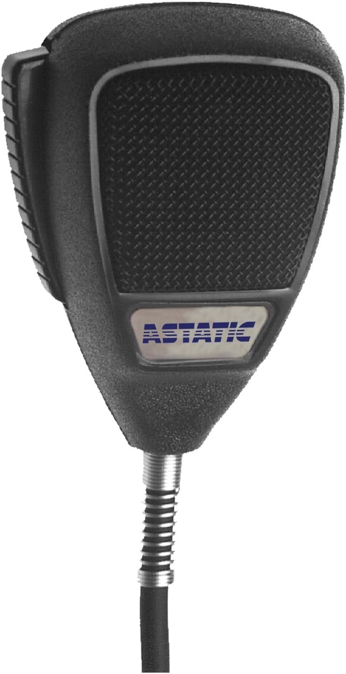 CAD Audio Astatic 611L Omnidirectional Dynamic Palmheld Microphone with Talk Switch, black