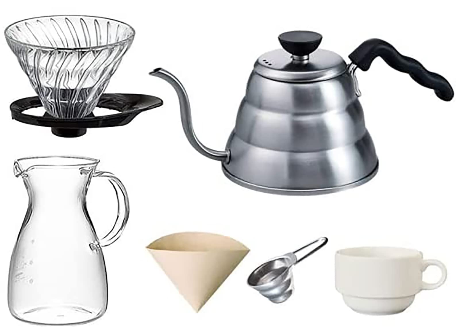HARIO コーヒー器具セット V60 Amazon | みのさらら HARIO コーヒー V60 こだわりドリップ 6点セット