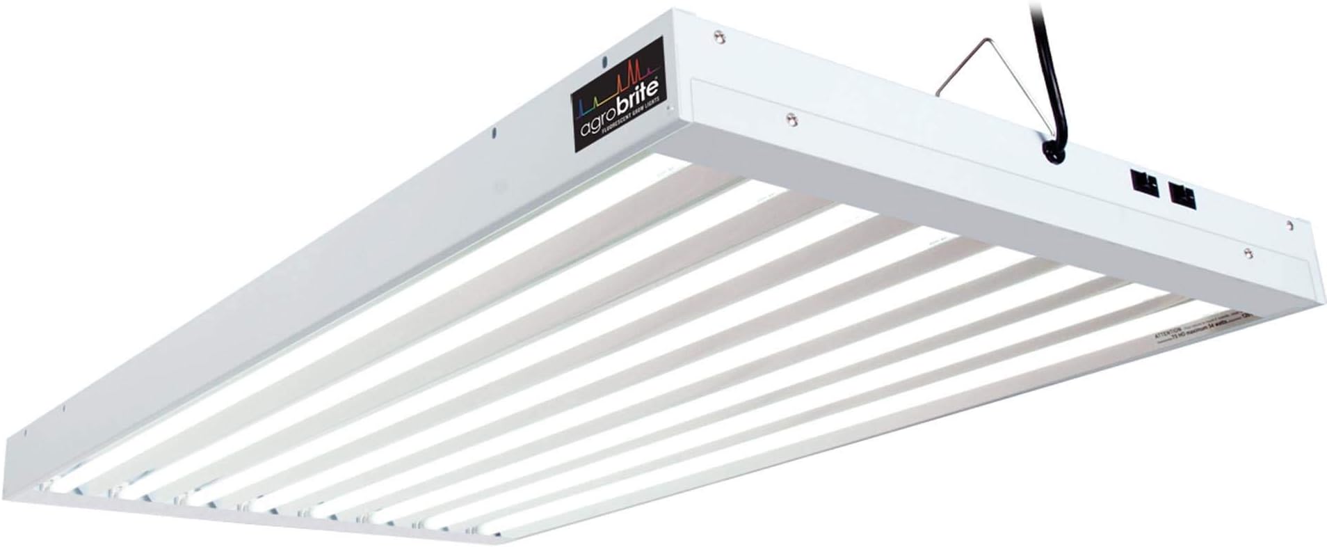 Hydrofarm Agrobrite FLT48 T5 Fluorescent, 4 Foot, 8 Tube