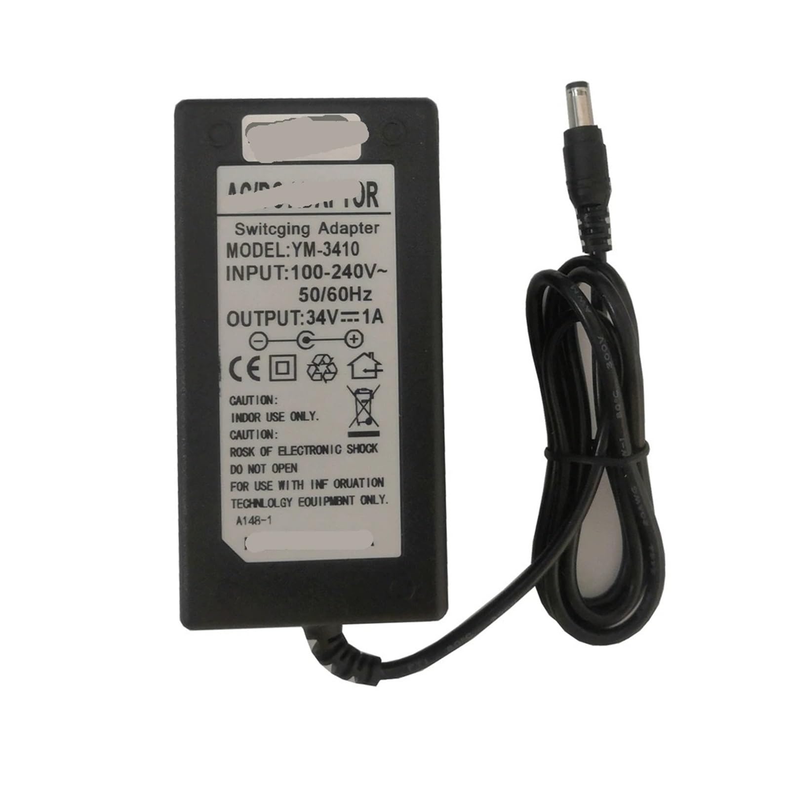 Amazon.com : 34V 1A 34W AC-DC Adapter : Electronics