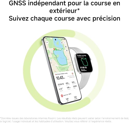 XIAOMI Redmi Watch 6 NFC, Montre Connectée Homme Femme, AMOLED 2.07'', Suivi du Sport et Fitness, 150+ Modes de Sport, jusqu'à 24 Jours d'autonomie, 5ATM, Montre GPS, Android™ & iOS, Noir - 7
