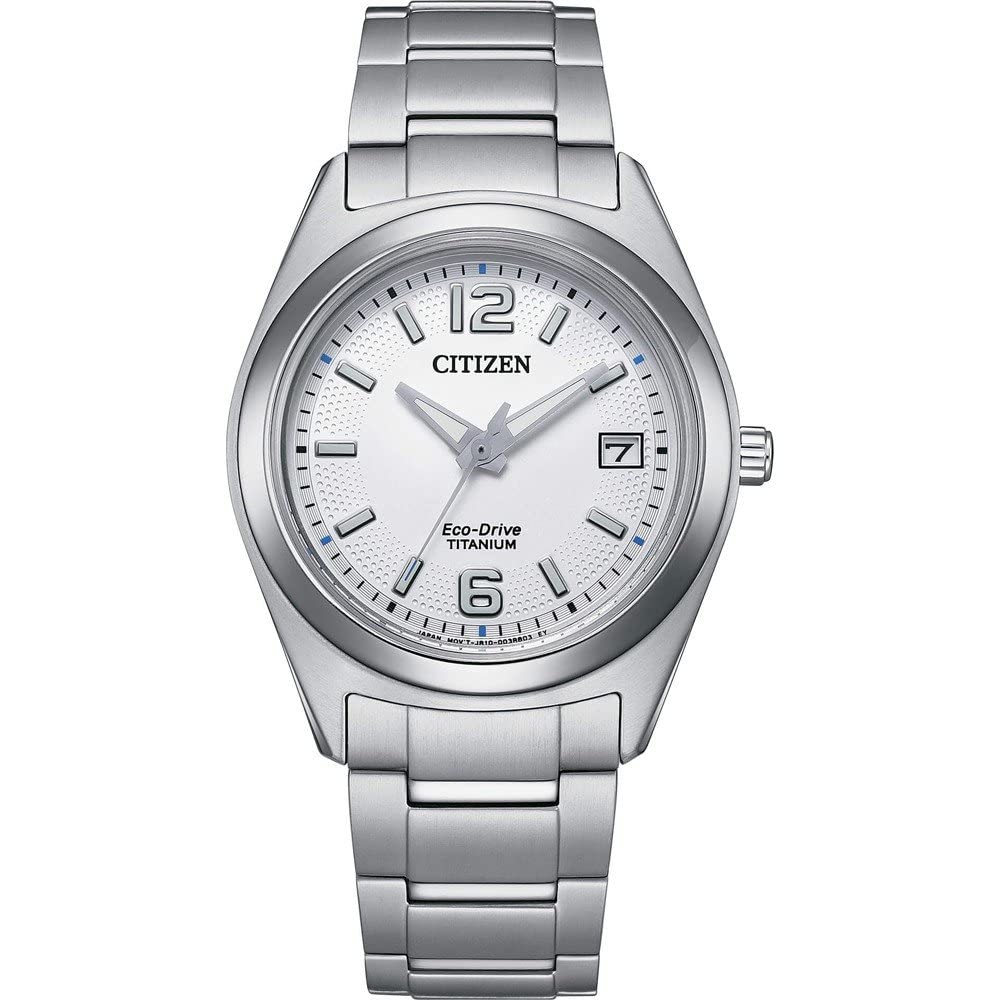 Citizen Orologio Analogico Donna con Cinturino in Titanio FE6151-​82A