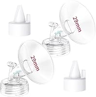 Vista 22 de Juego de válvulas de brida y pico de pato de 0.591 in compatible con Spectra S1 S2 9 Plus, piezas de repuesto de extractor de leche de boca ancha