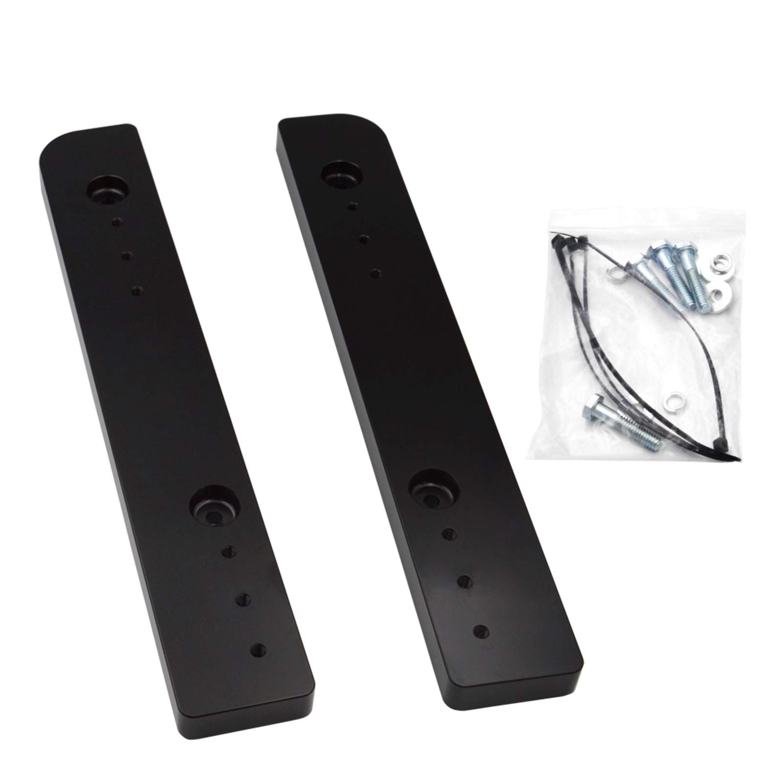 Dasen 1-3" Adjustable Rear Tour Pak Pack Relocator Mount Plate Kit Compatible with Harley Touring Road Glide Road King Electra Glide Street Glide Trikes 2014-2024