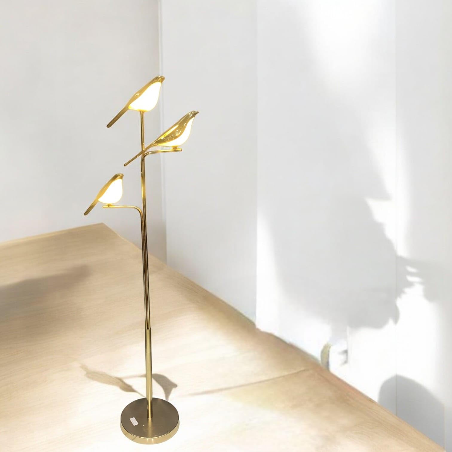Bird Floor Light Led Wall Light Fixtures for Acrylic Lampshade Farmhouse Home White Color-image-30