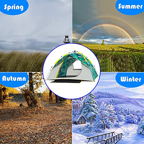 Tienda de campaña impermeable para camping portátil miniatura 3