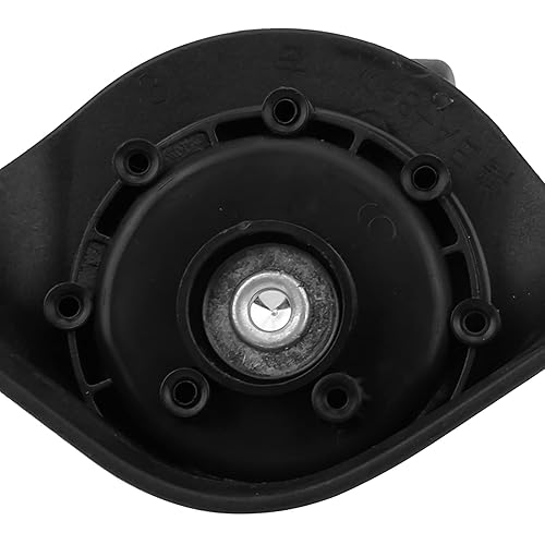 Miniatura 5 de Teror A88 - Rueda de varios agujeros, 2 unidades, A88, pequeña, negra, para maleta, repuesto universal para exteriores