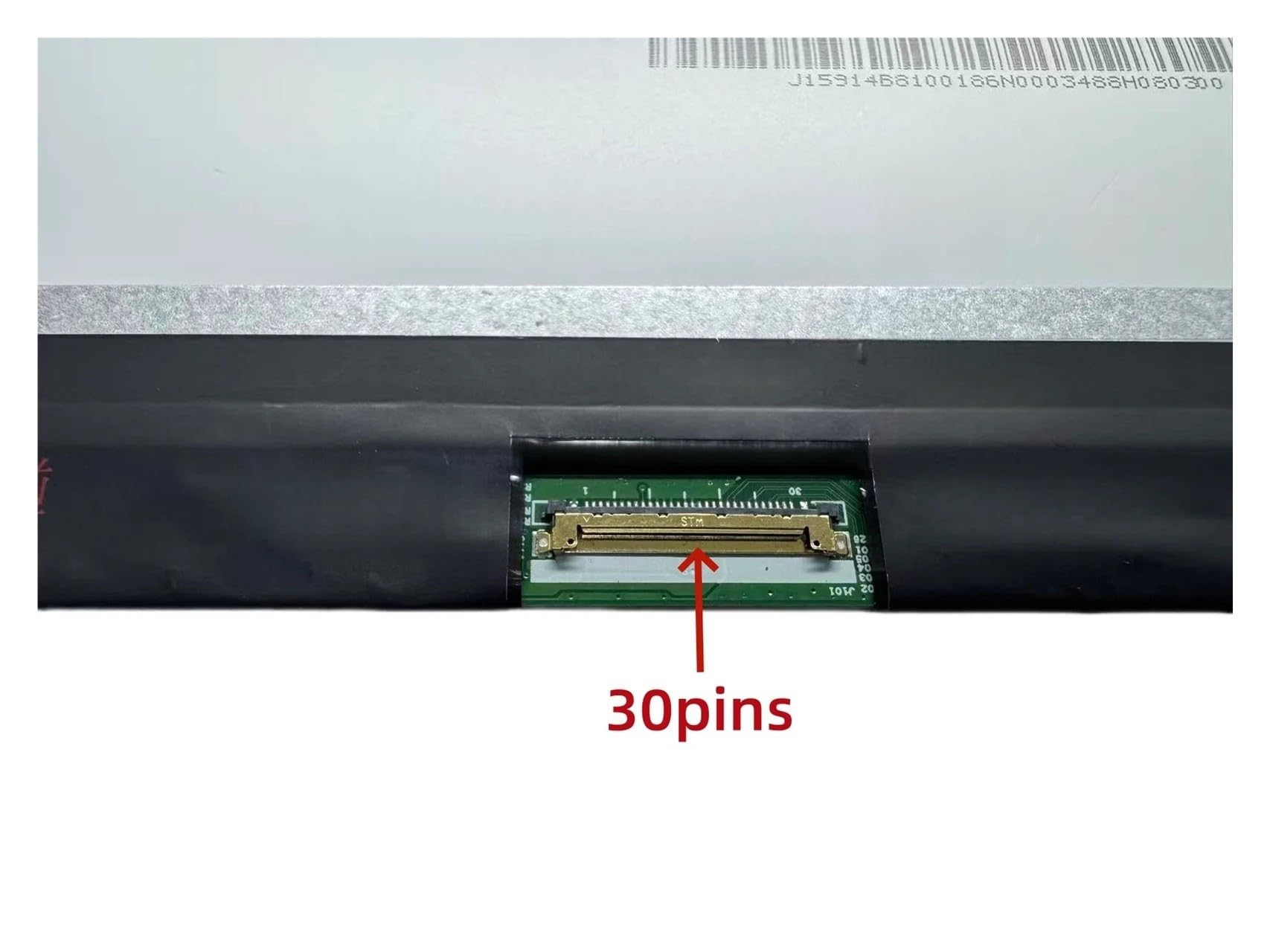Cadre d'assemblage de numériseur en Verre d'écran Tactile de Panneau d'affichage à Cristaux liquides de 15.6 Pouces, Compatible for HP, série Pavilion X360 15-dq-dq0006nf-DQ0095NR(1366X768)