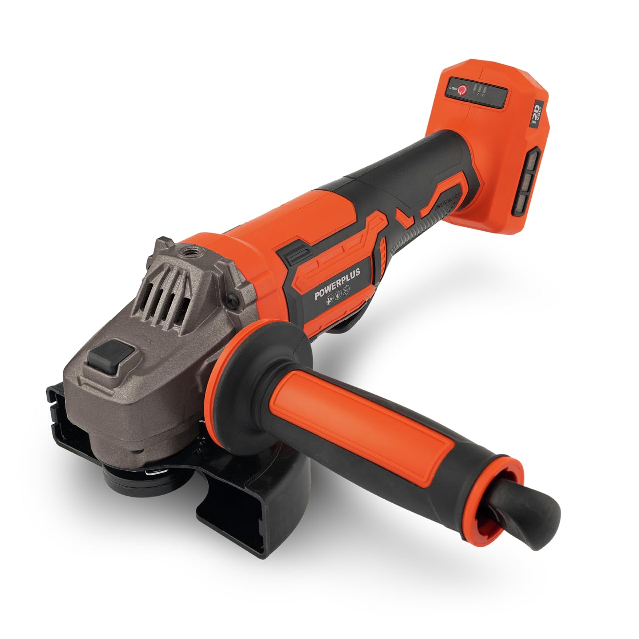 Powerplus Amoladora angular sin escobillas POWDP35160-20V Ø 125 mm, sin batería y cargador