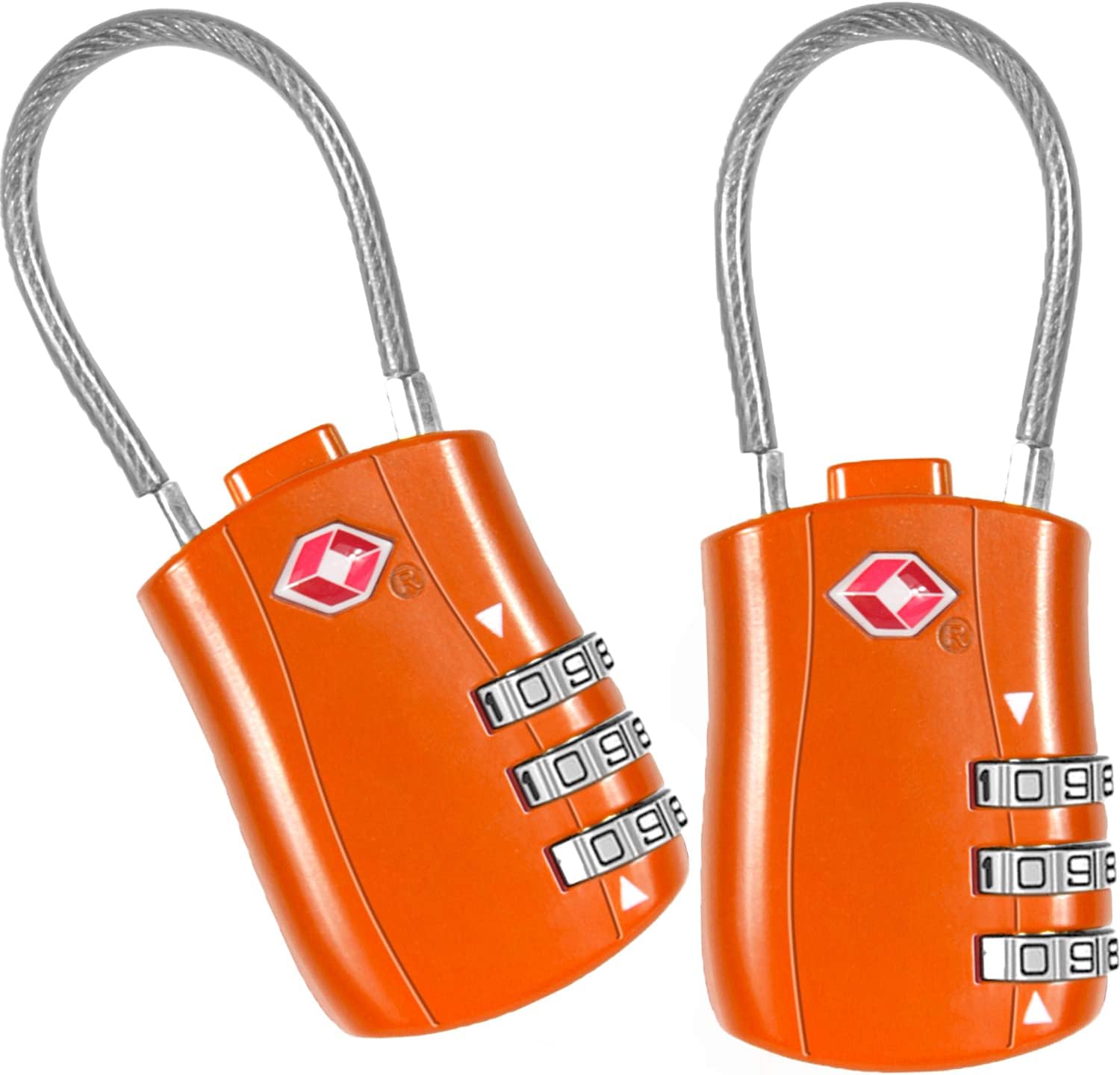TSA Approved Luggage Combination Locks, T Tersely (2 Pack) Combination