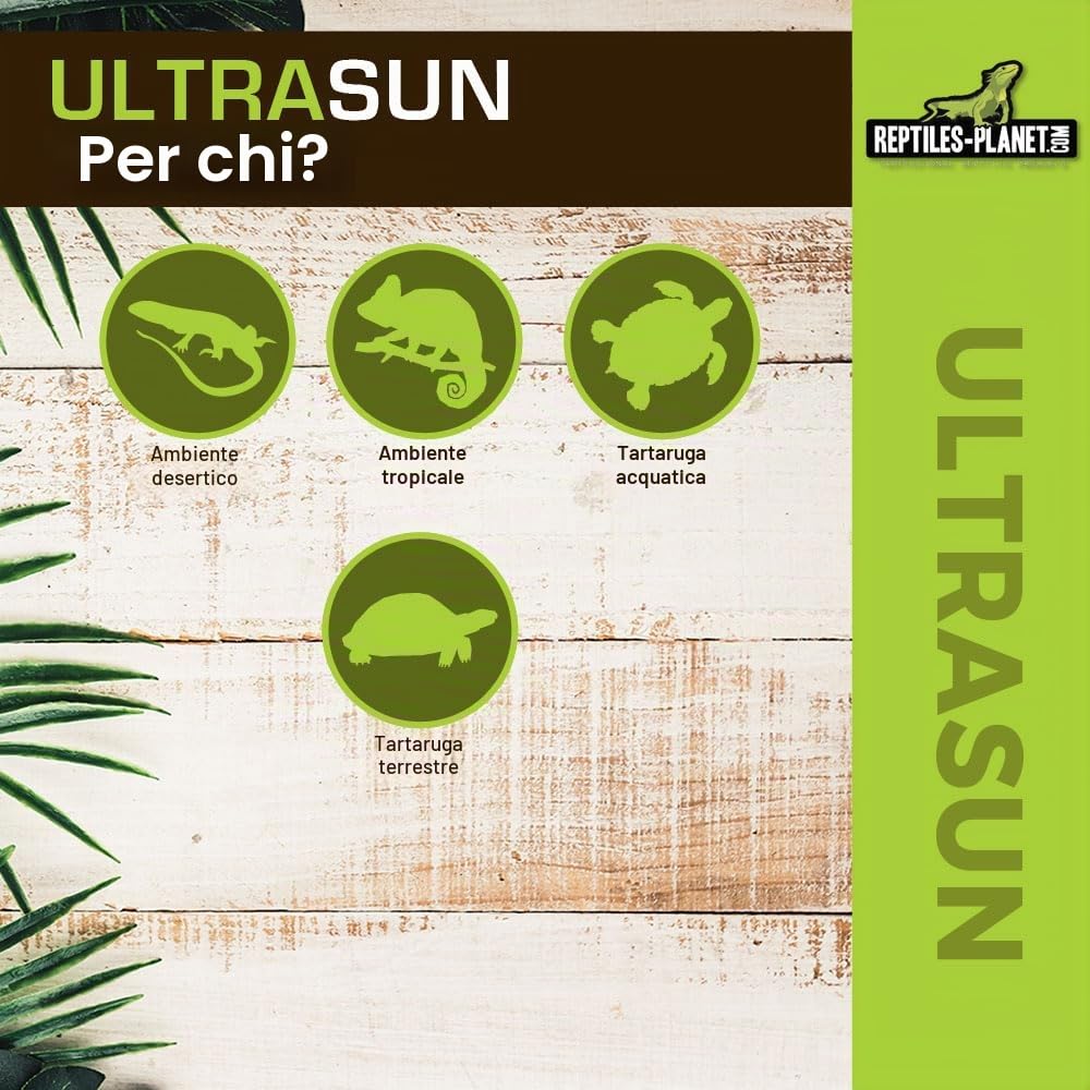 Reptiles Planet Ultrasun - Lampadina per terrario, 70 W
