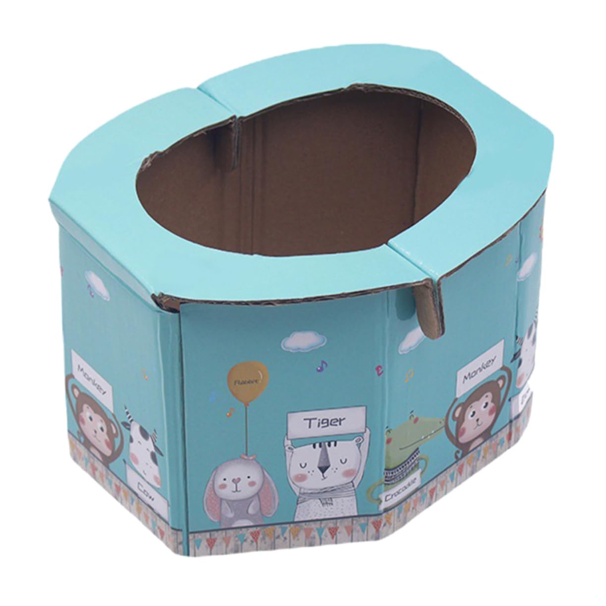 Abaodam 1 Set Folding Toilet Portable Toilet for Adults Home Use Household Chamber Pot Travel Toilet Camping Potty Emergency Potty Portable Toilet Seat Portable Potty for Men